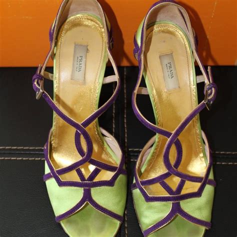 vintage prada belt strap heels|antique prada heels.